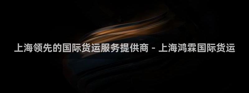 尊龙人生就是博首页：上海领先的国际货运服务提供商 - 上
