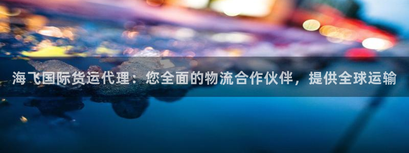 尊龙负面新闻：海飞国际货运代理：您全面的物流合作伙伴，提