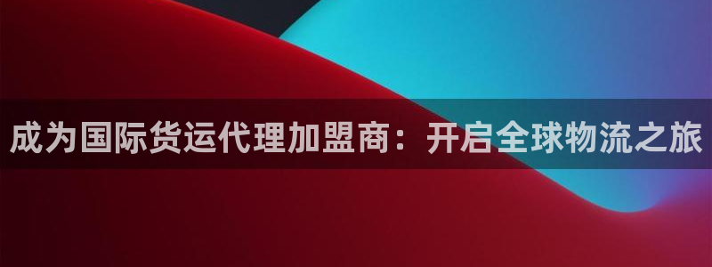 d88尊龙手机客户端下载：成为国际货运代理加盟商：开启全