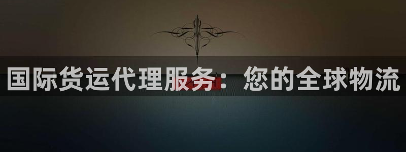 尊龙凯时产品系列：国际货运代理服务：您的全球物流